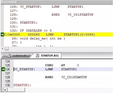 51單片機(jī)程序執(zhí)行流程